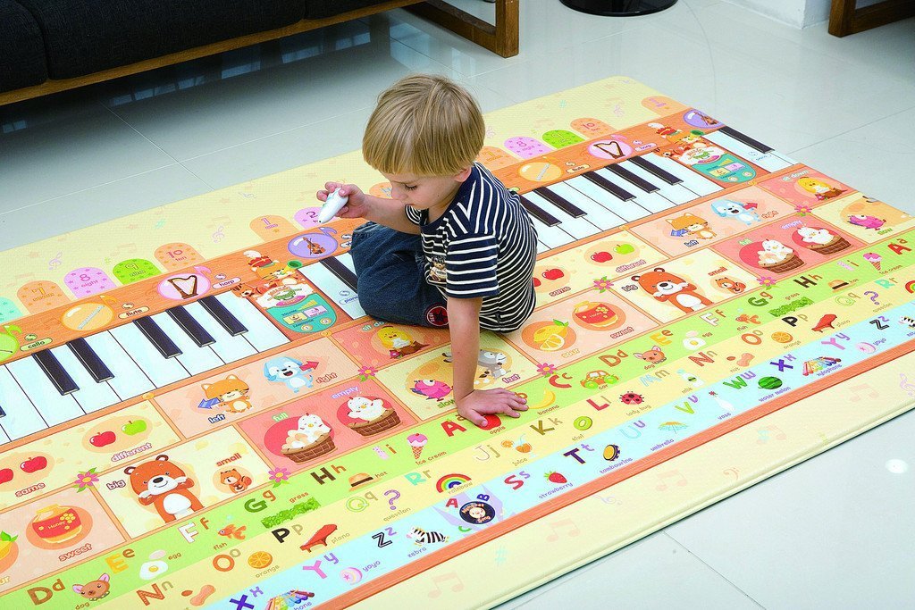 Dwinguler Sensory Playmat Music Parade - Posh Baby & Kids Canada