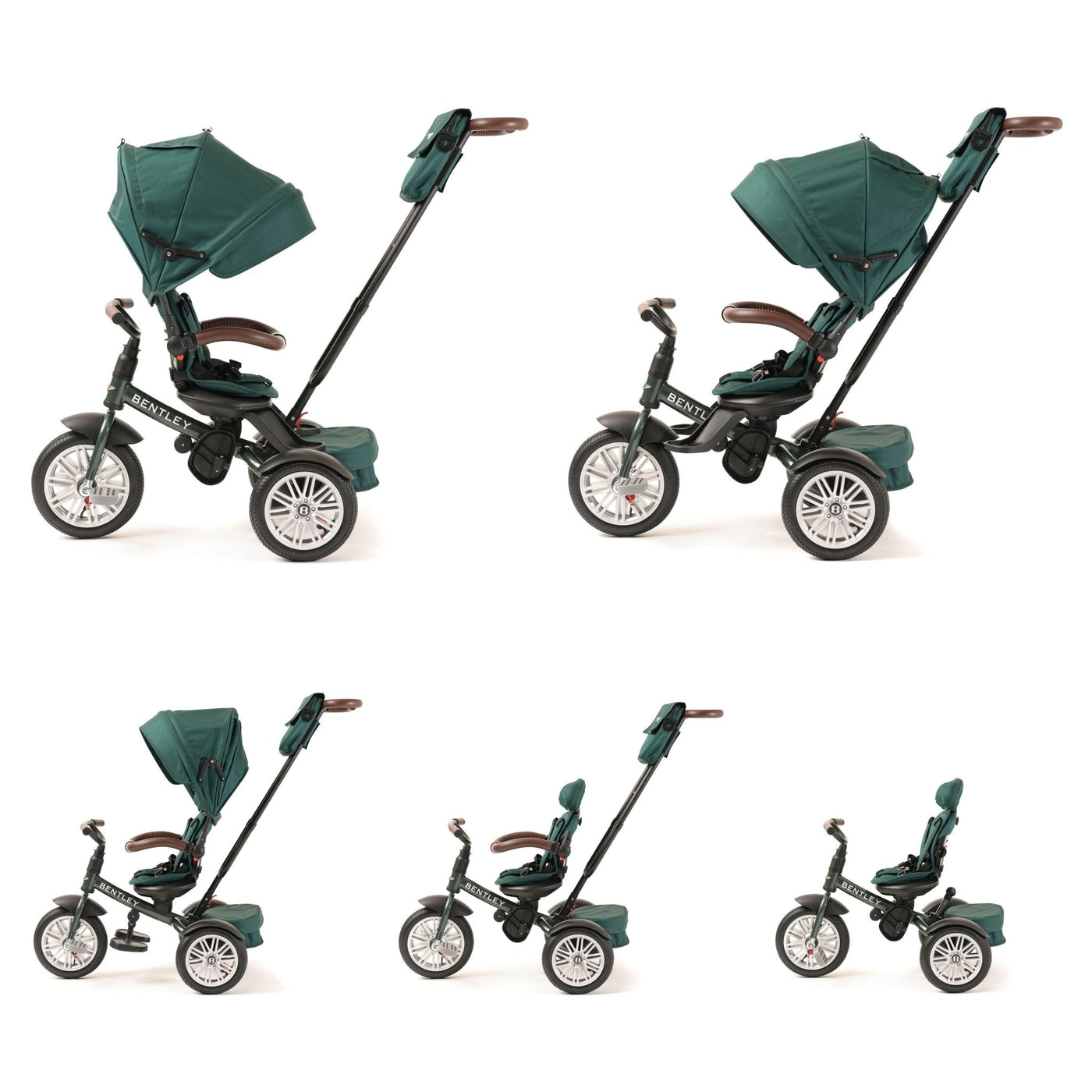 Bentley 6 - in - 1 Convertible Stroller Trike - Posh Baby & Kids Canada