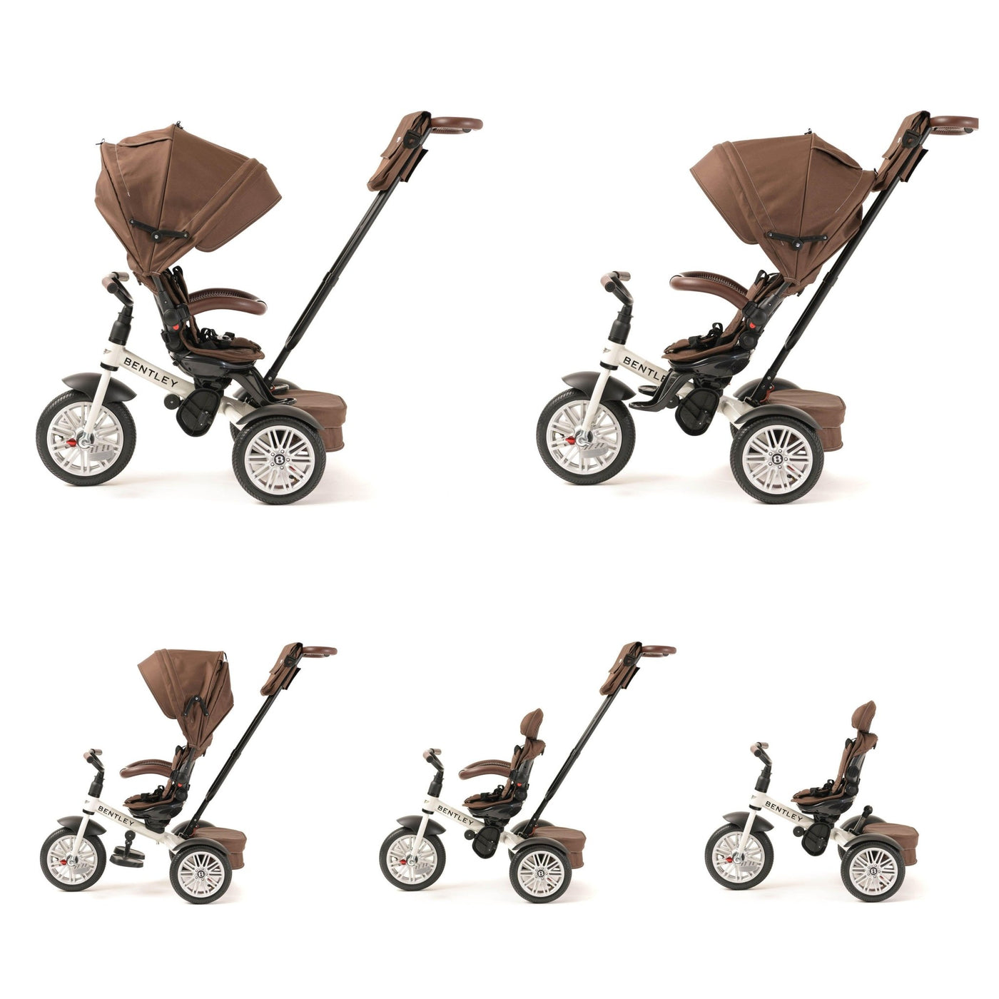 Bentley 6 - in - 1 Convertible Stroller Trike - Posh Baby & Kids Canada