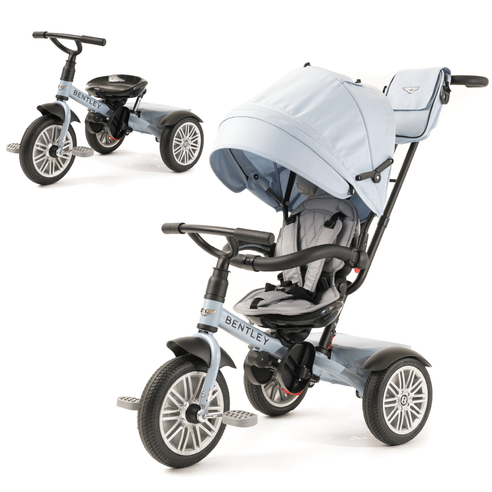 Jetstream Blue Bentley 6 in 1 Stroller Trike - Posh Baby & Kids Canada