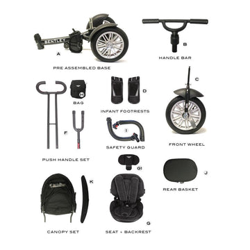 Bentley Trike Spare Parts