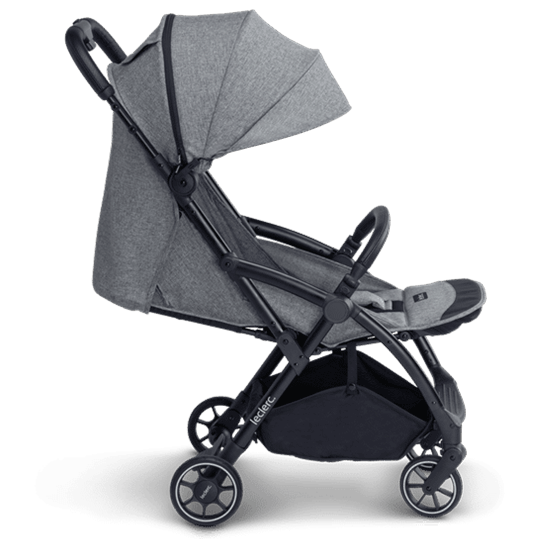 Grey Melange Leclerc Influencer Stroller - Posh Baby & Kids Canada
