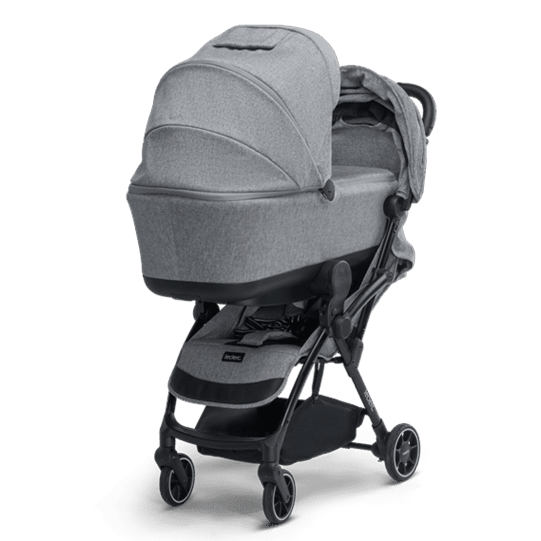 Grey Melange Leclerc Influencer Stroller - Posh Baby & Kids Canada