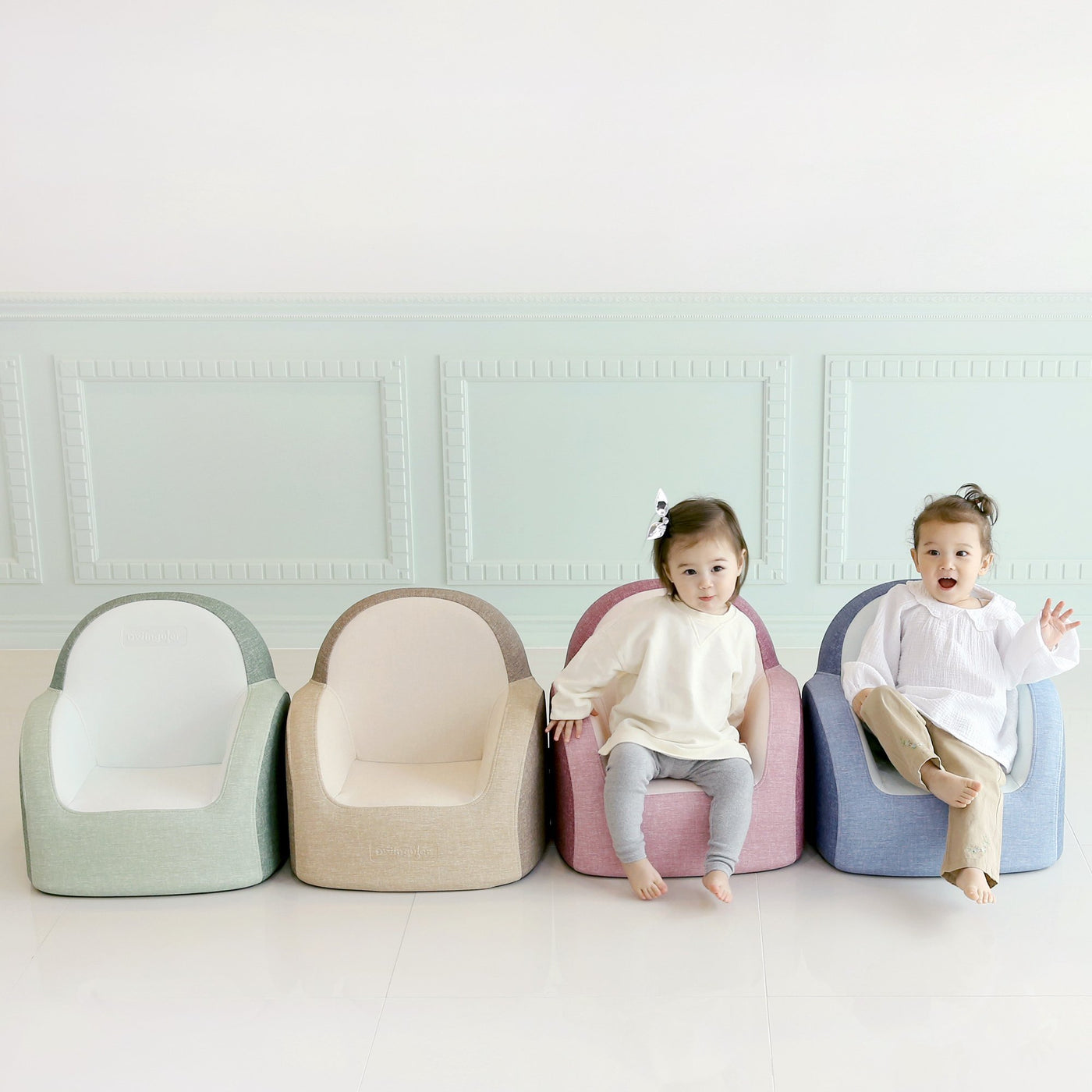 Leather Luxury Kids Sofa - Posh Baby & Kids Canada