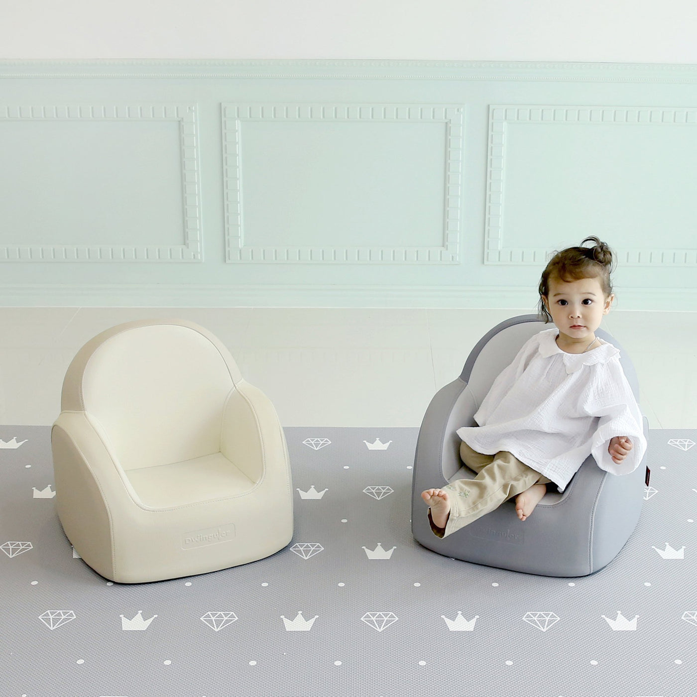 Leather Luxury Kids Sofa - Posh Baby & Kids Canada