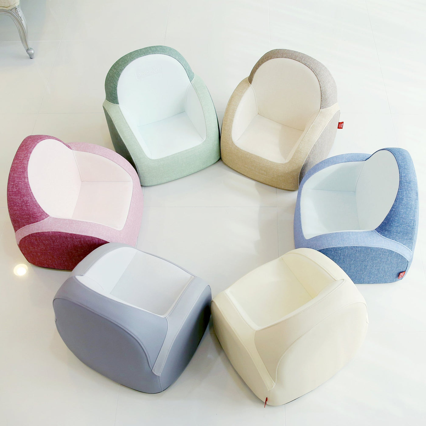 Leather Luxury Kids Sofa - Posh Baby & Kids Canada
