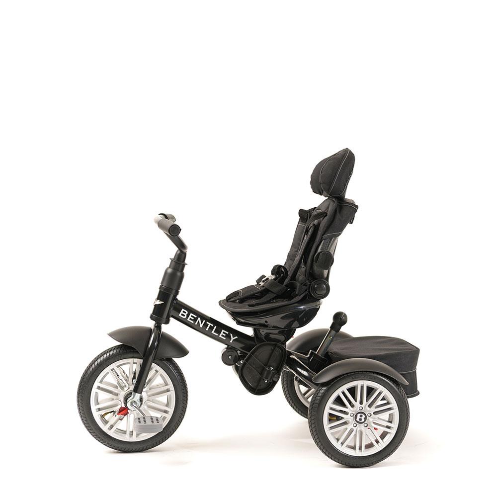 Onyx Black Bentley 6 in 1 Stroller Trike - Posh Baby & Kids Canada