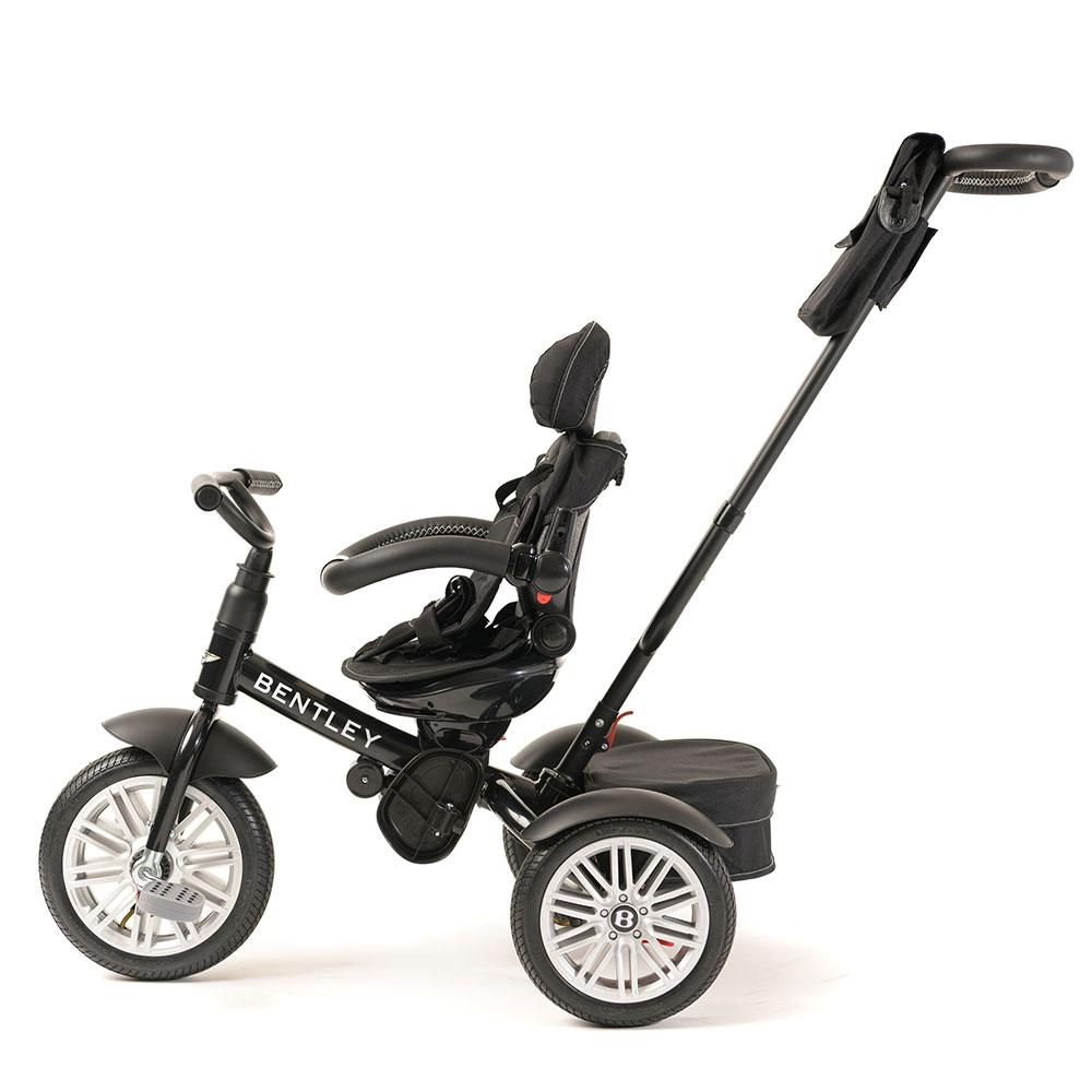 Onyx Black Bentley 6 in 1 Stroller Trike - Posh Baby & Kids Canada