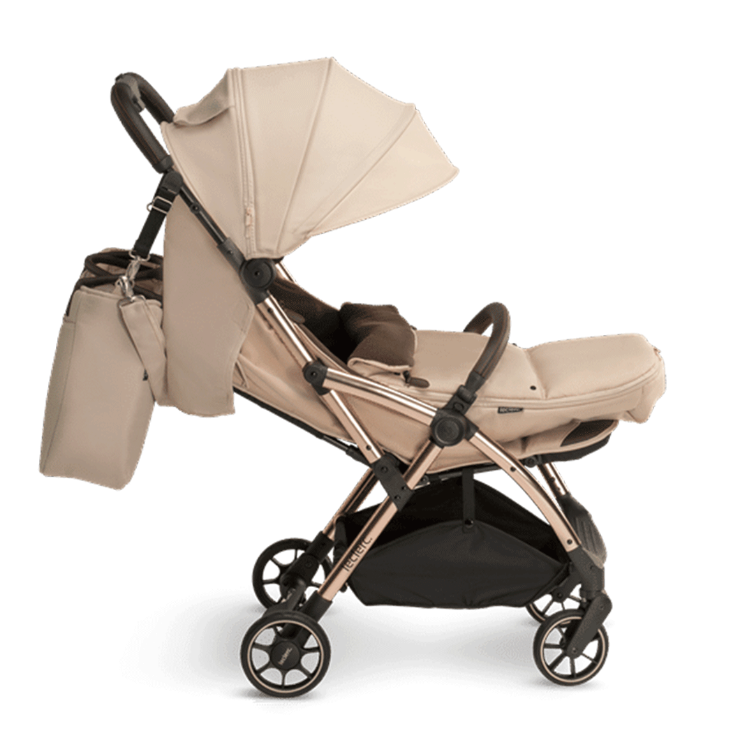 Sand Chocolate Footmuff Polar - Posh Baby & Kids Canada
